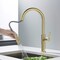 Kibi Fusion-T  Single Handle Pull Down Kitchen Sink Faucet - Brushed Gold KKF2018BG - alternate 6